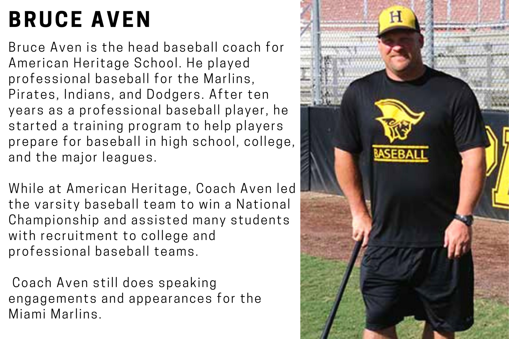 Baseball Camp (Broward Campus Only) – American Heritage Summer